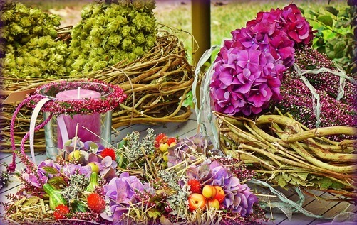 Ordna en fest med blommor